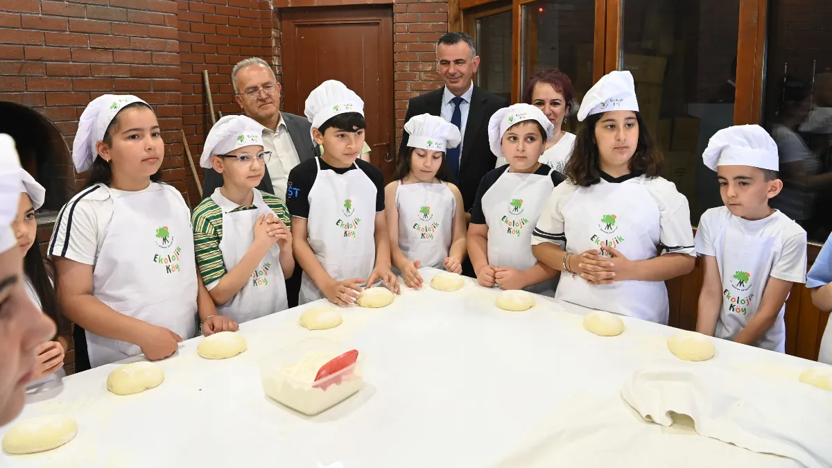 14 Bin Öğrenci Gökçeyurt Ekolojik Köyü'nde Doğayla Buluştu