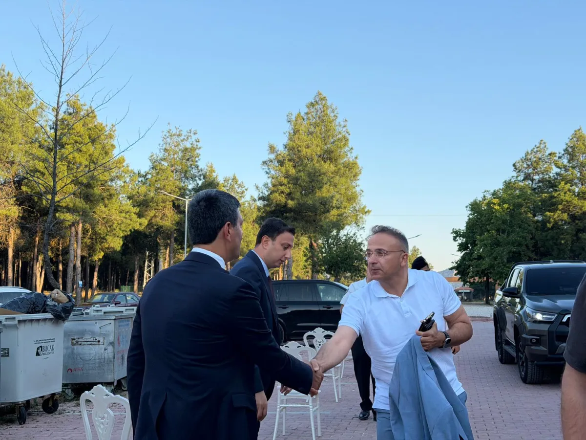 Bucak Adliyesi'nde ayrılık vakti Emeklere teşekkür ve veda