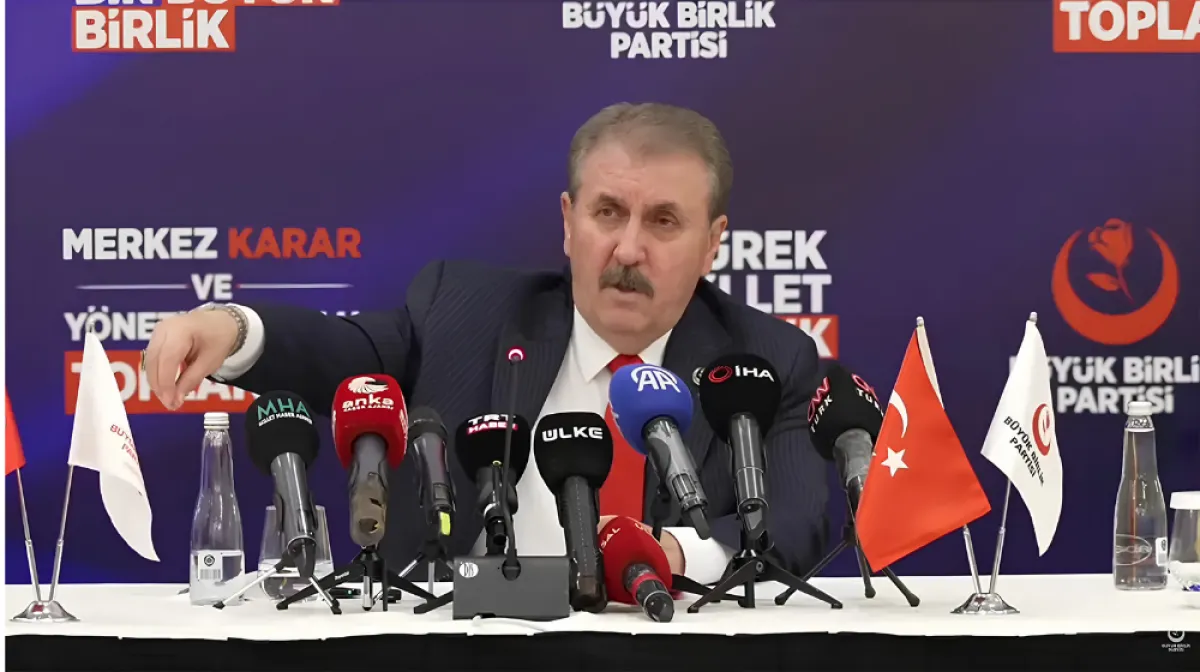 BBP Lideri Destici’den Yazıcıoğlu Soruşturması ve Gündeme Dair Açıklamalar