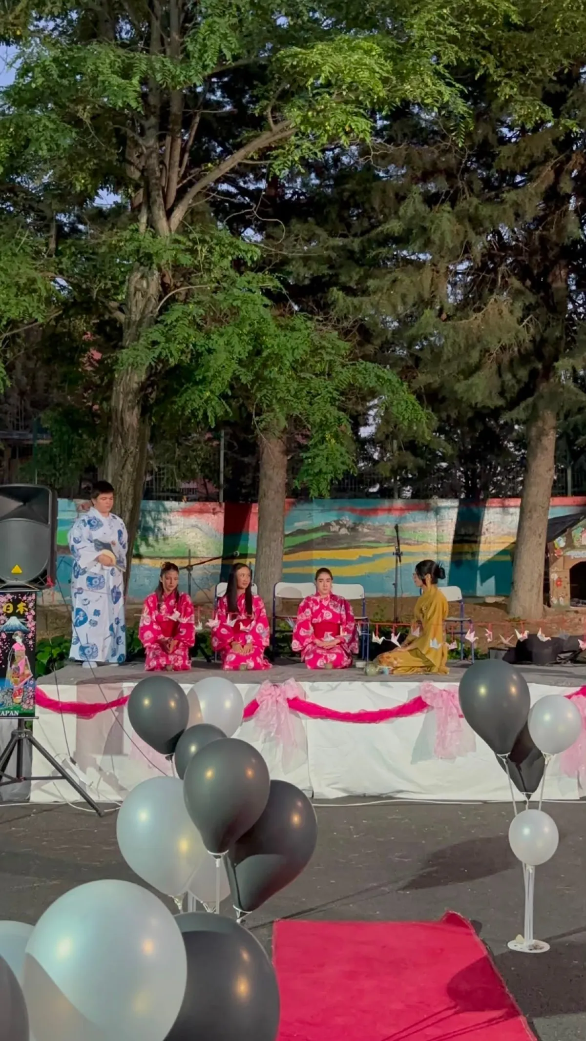 Burdur Lisesi Mezuniyet Töreninde Japon Esintisi
