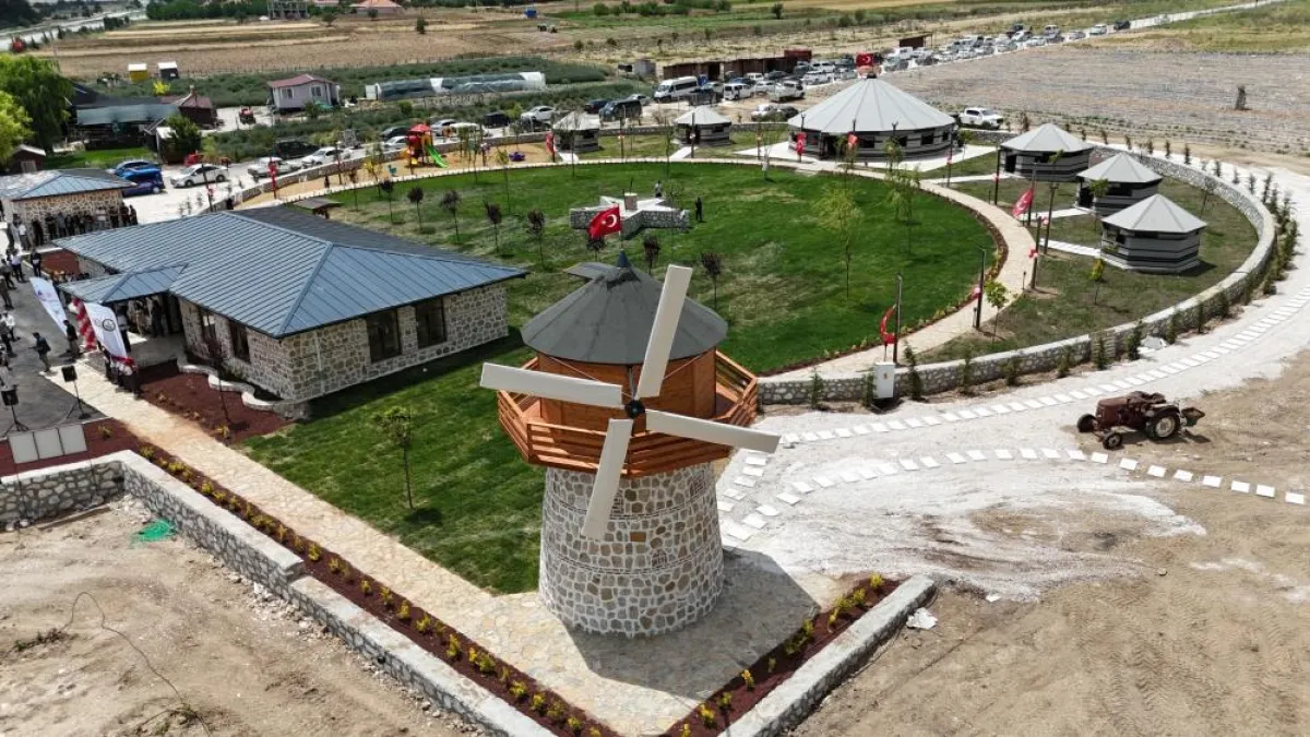 "Kağılcık Ekolojik Teke Obası" törenle hizmete açıldı