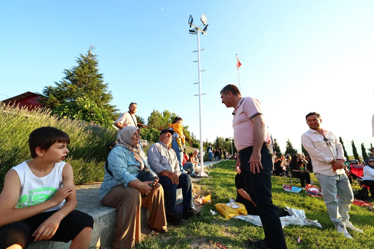 Burdur Halk Plajı’nda yaz coşkusu yaşandı