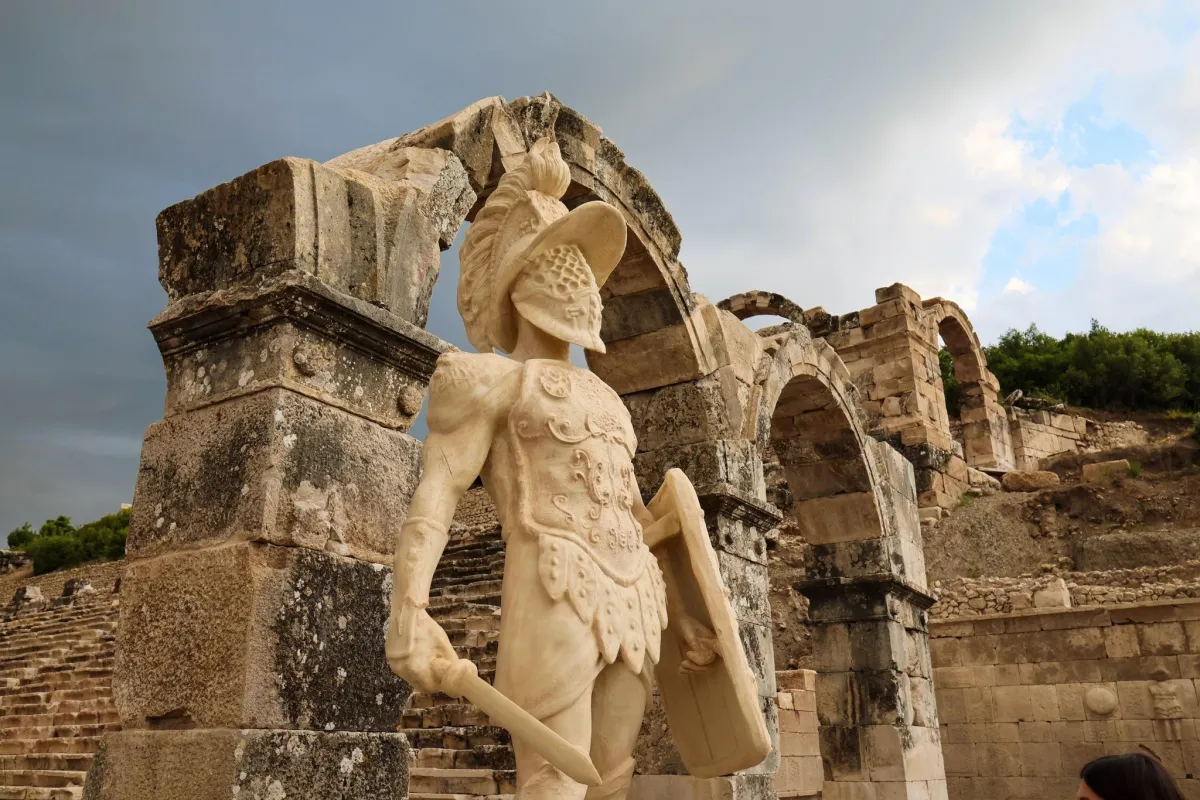 Burdur'da Kibyra Antik Kenti'nde kültür ve sanat etkinliği