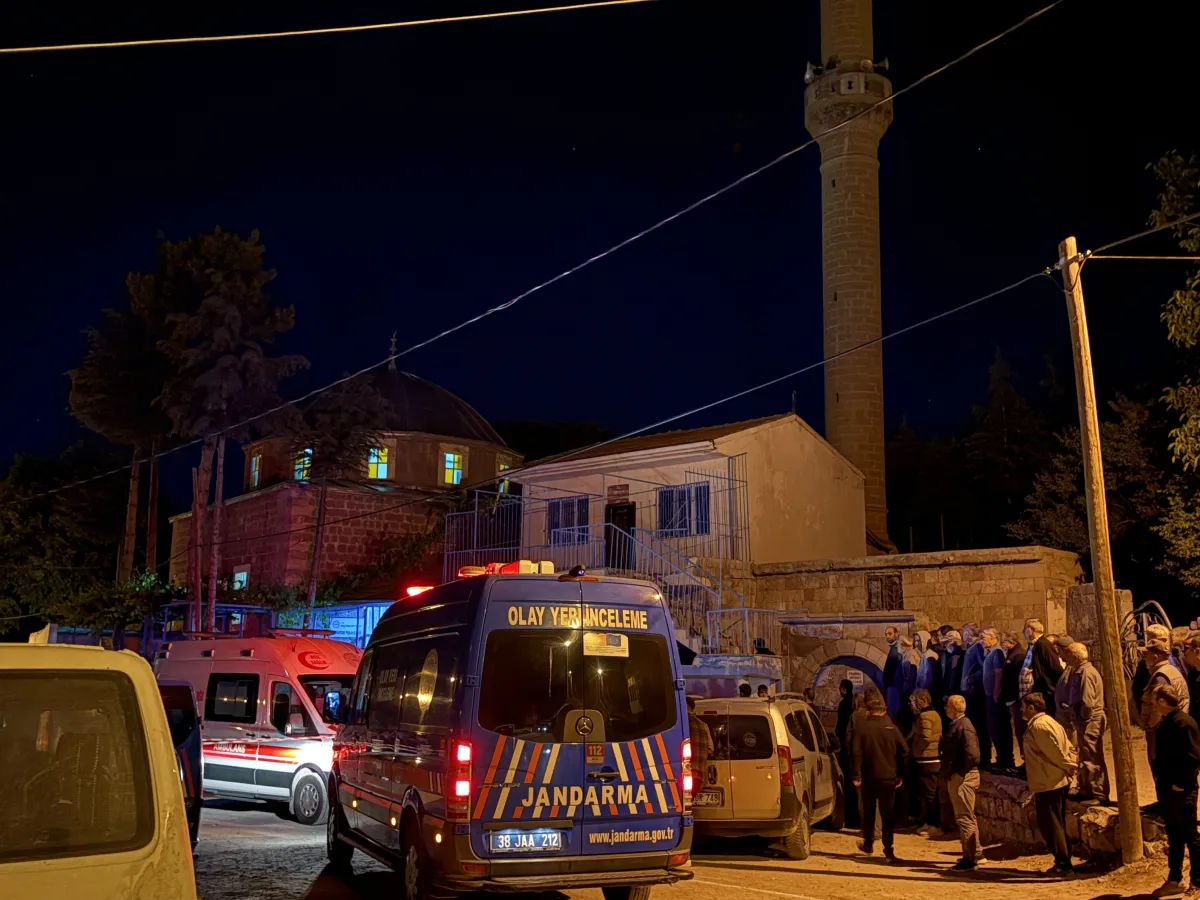 Kayseri'de 2 kişinin öldüğü Cami Saldırısında saldırganın asıl hedefi belli oldu
