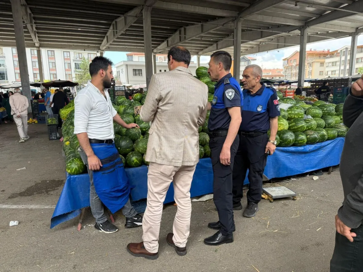 Altındağ Zabıtası Pazarlarda Denetimde