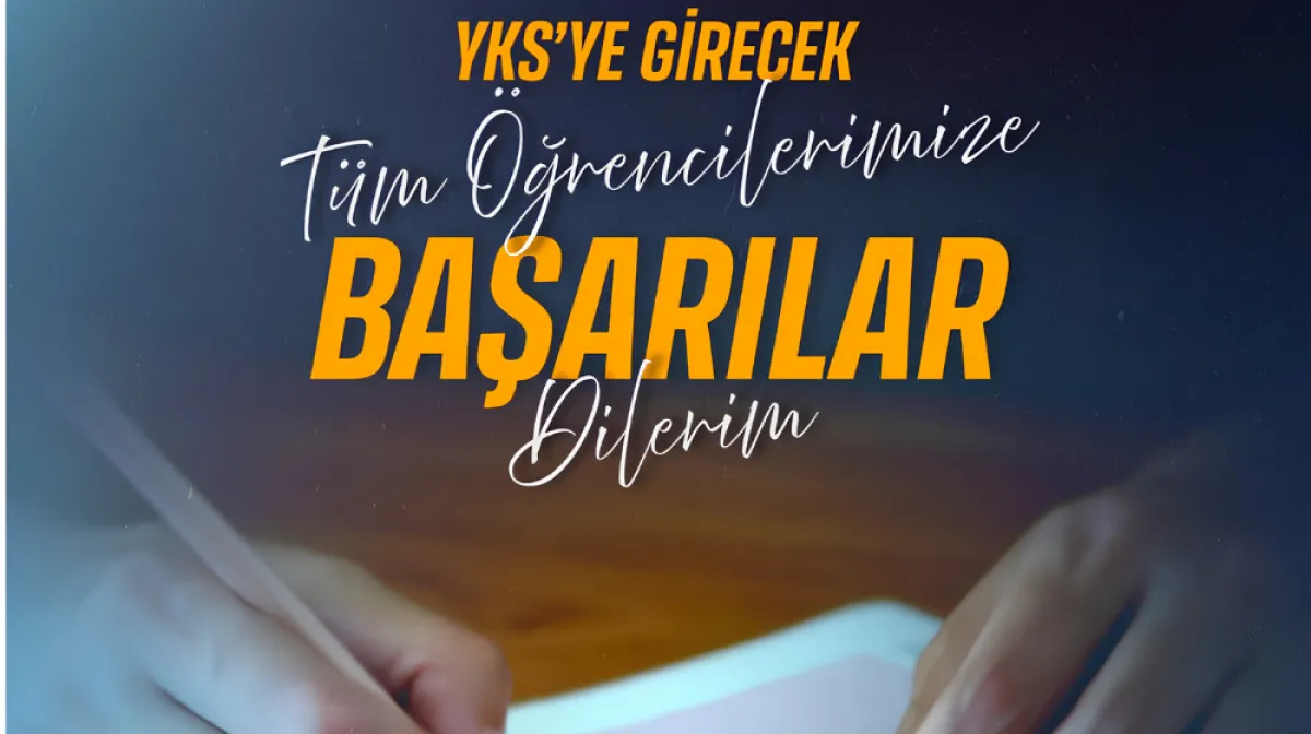 Özgür Özel'den YKS Mesajı: "İçiniz Ferah, Zihniniz Açık Olsun"
