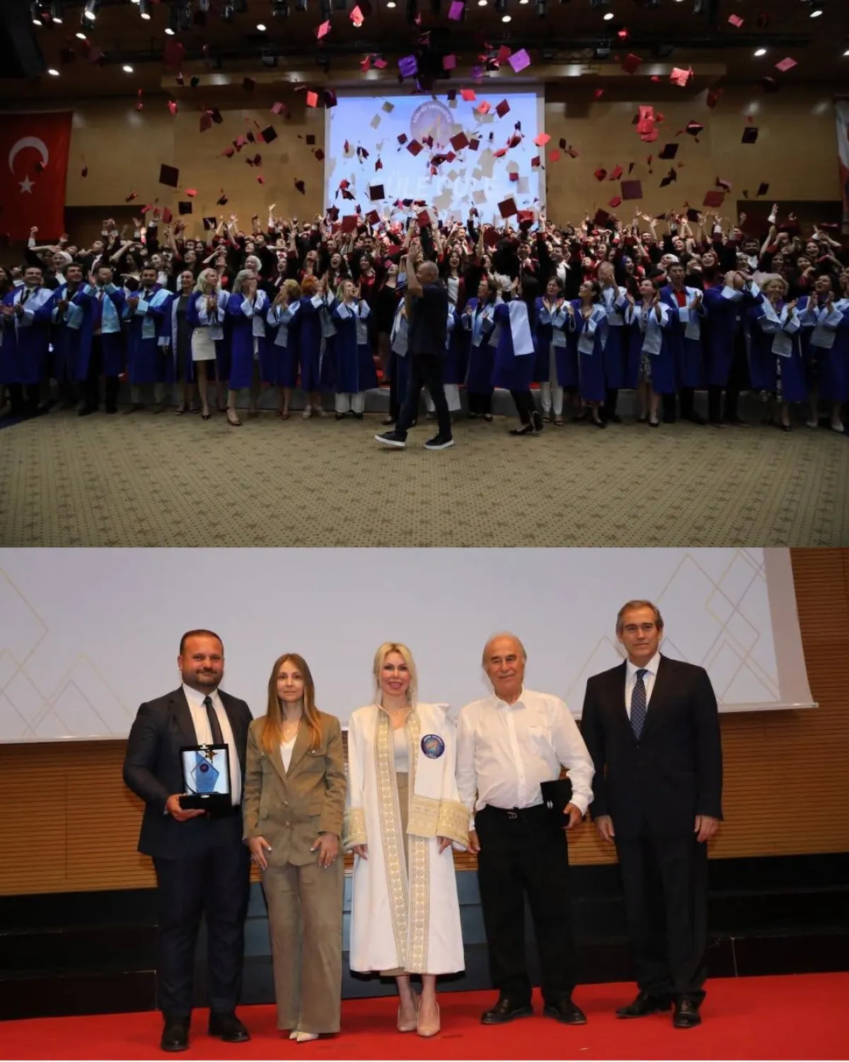 AÜ Tıp Fakültesi’nde 238 genç hekim yemin ederek mezun oldu