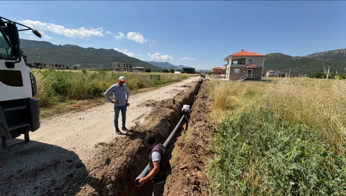 Bucak’ta 450 metrelik içme suyu hattı tamamlandı