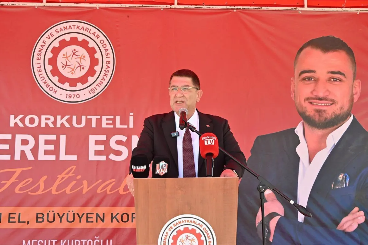Korkuteli 1. Yerel Esnaf Festivali 56 stantla açıldı