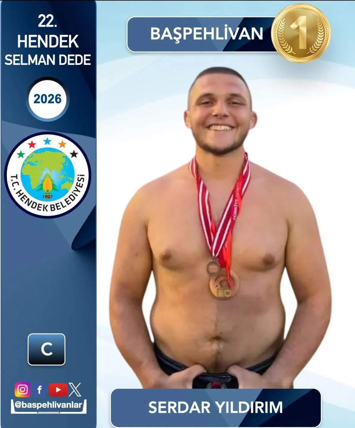 Sakarya Hendek Selman Dede Yağlı Güreşleri'nde 2026 başpehlivanı Güreş ağası  Belli Oldu!