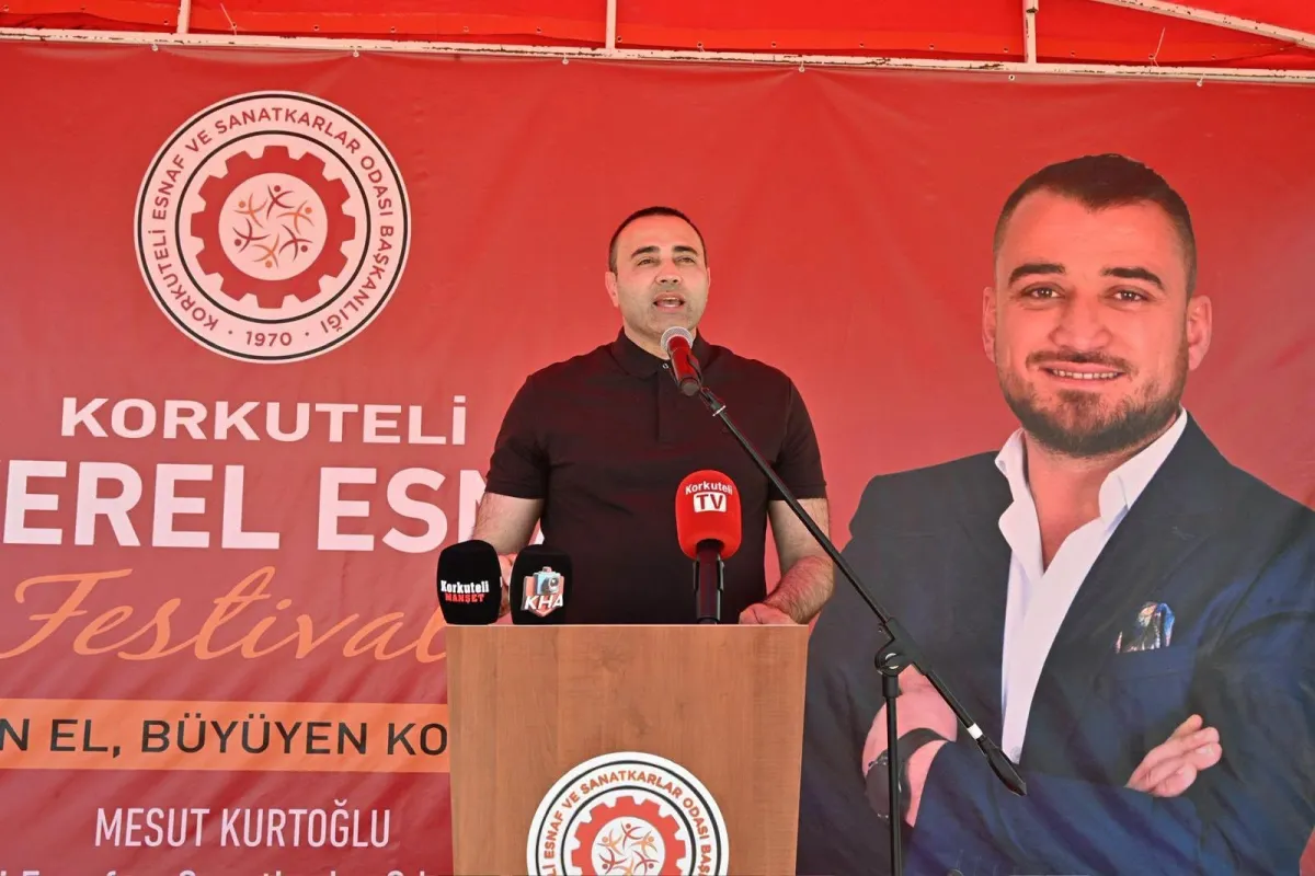 Korkuteli 1. Yerel Esnaf Festivali 56 stantla açıldı
