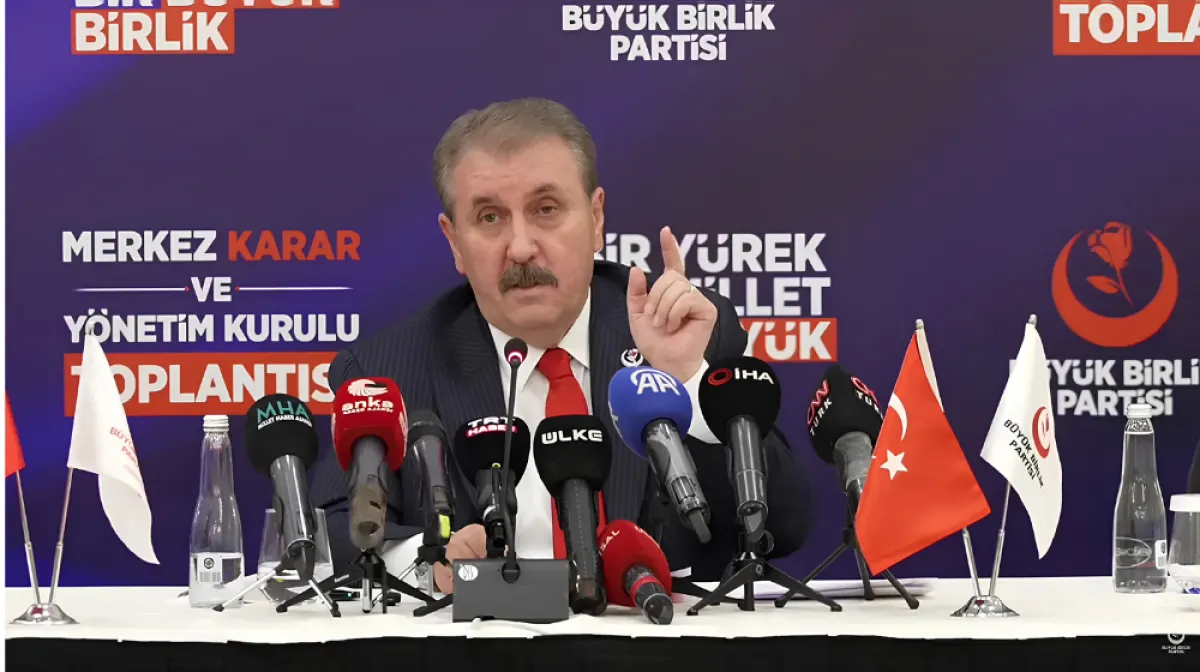 BBP Lideri Destici’den Yazıcıoğlu Soruşturması ve Gündeme Dair Açıklamalar