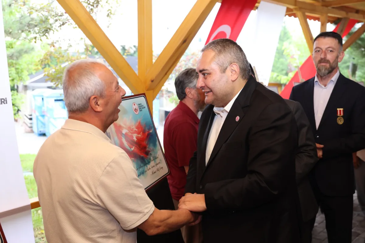 Başkan Özarslan, Şehit Babaları ve Gazilerle Babalar Günü Programında Buluştu