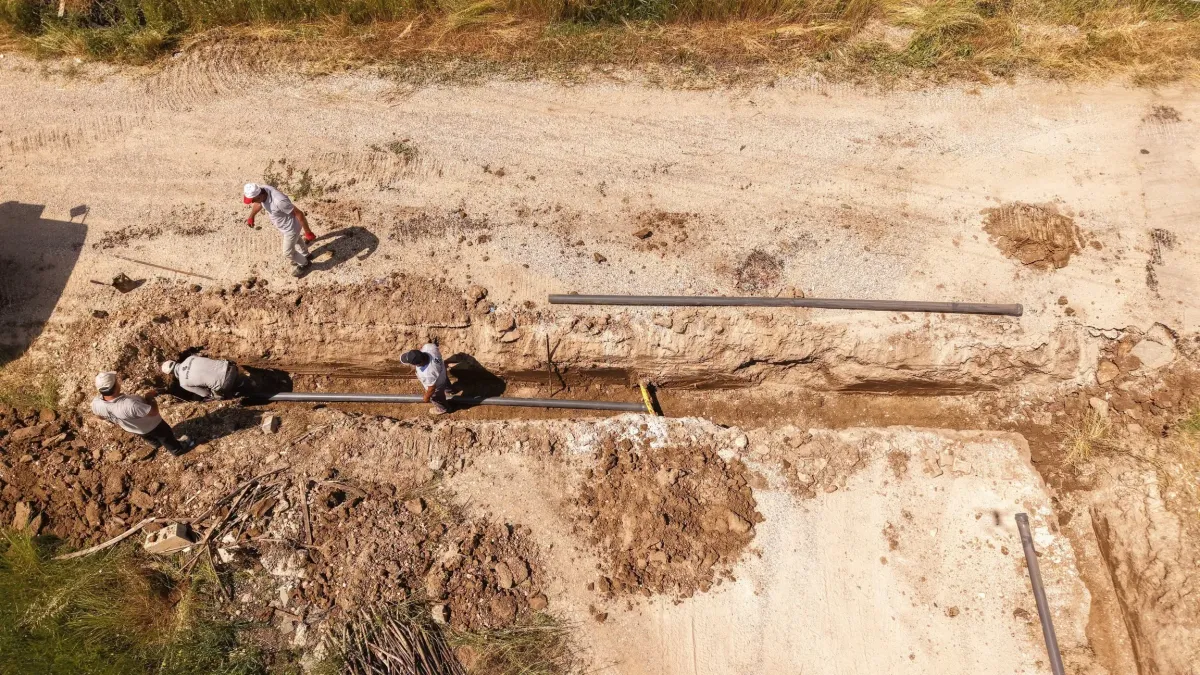 Bucak’ta 450 metrelik içme suyu hattı tamamlandı