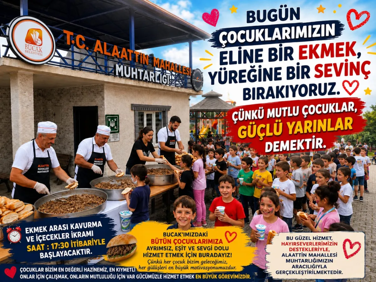 Bucak’ta çocuklar 28 Haziran’da doyasıya eğlenecek