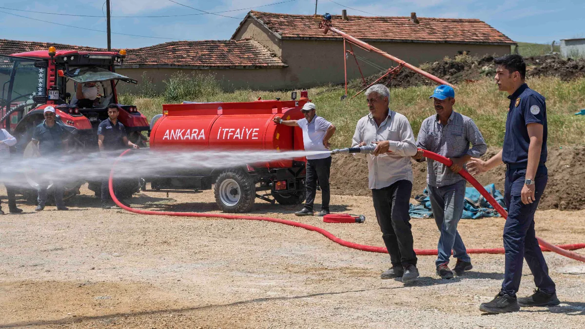 ABB’den Kırsal Mahallelere Yangın Önlemi: 546 Tanker Teslim Edildi