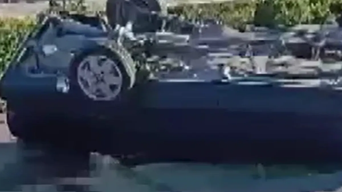 Ankara Beypazarı’nda Feci Kaza: Refüje Çarpıp Takla Atan Otomobilin Sürücüsü Hayatını Kaybetti
