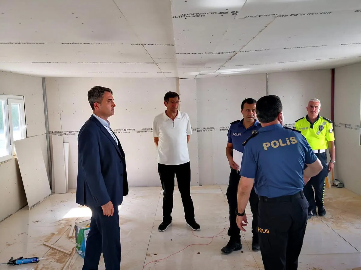 Bucak İlçe Emniyet Müdürlüğü geçici yerleşkeye taşınacak