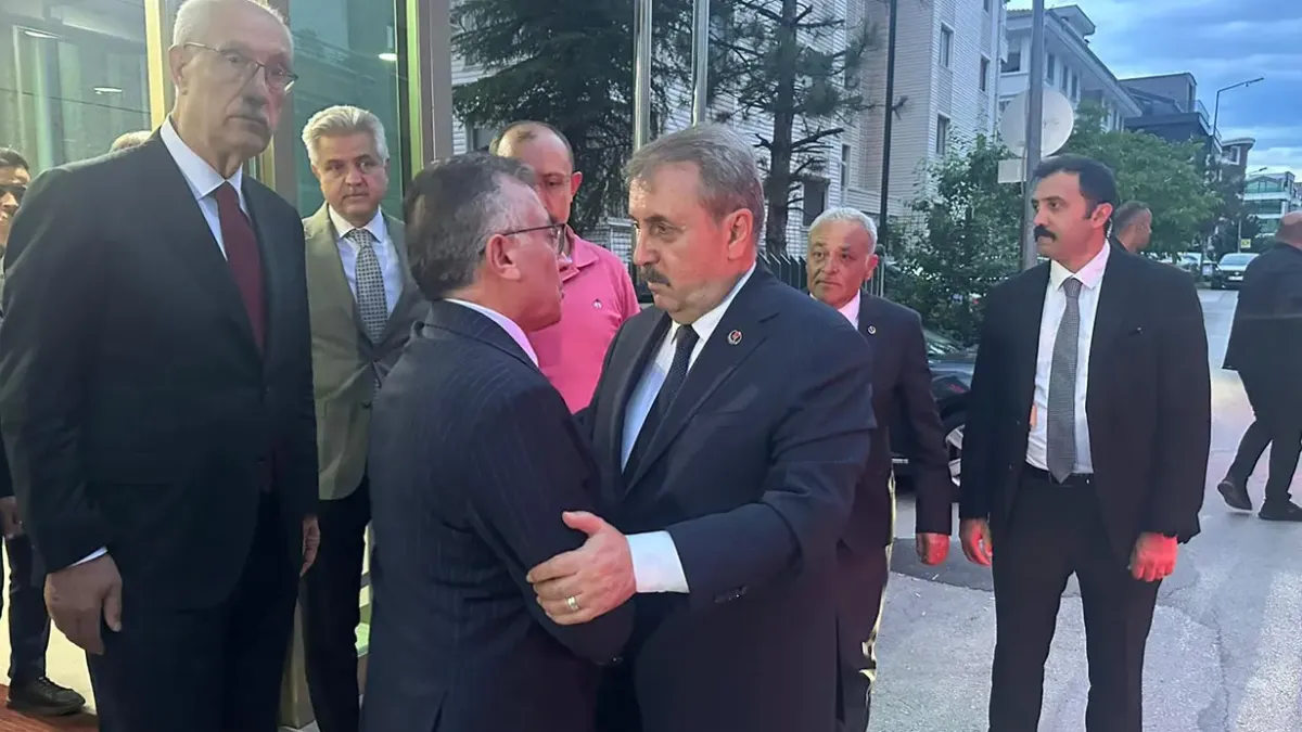  BBP Genel Merkezi’nde  Taziye Yoğunluğu