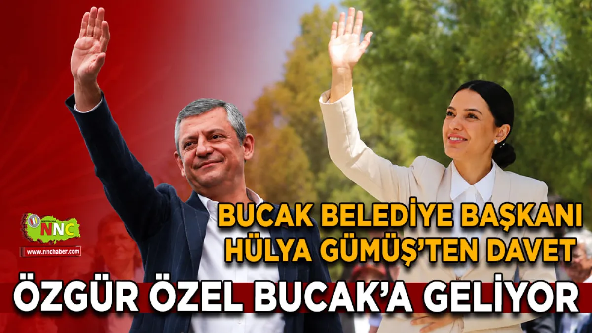 Bucak Belediye Başkanı Hülya Gümüş’ten davet CHP Genel Başkanı Özgür Özel Bucak’a geliyor