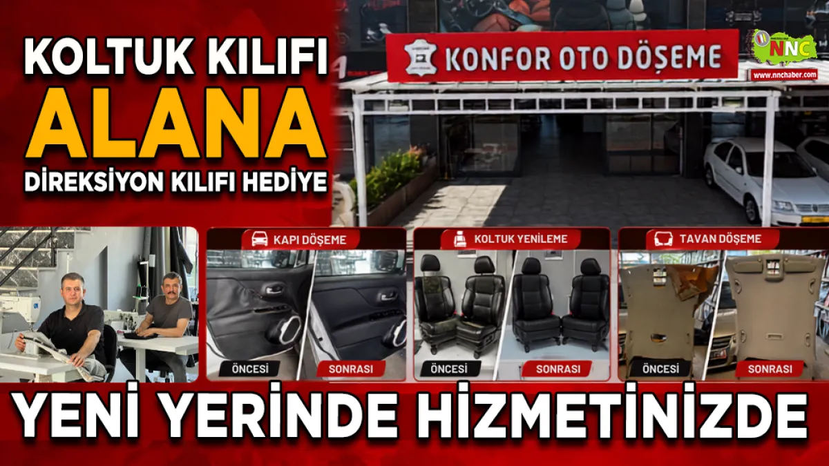 Bucak'ta 60 Yıllık Tecrübe Yeni Yerinde: Konfor Oto Döşeme