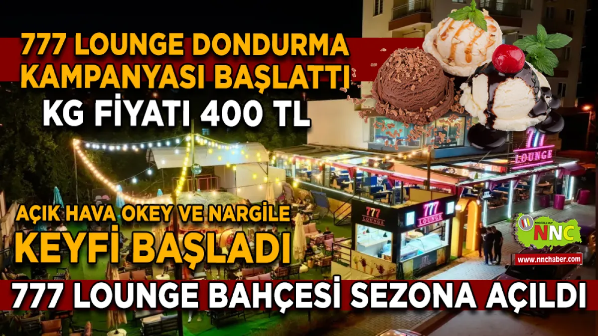 Bucak’ta 777 Lounge Bahçesi Sezona Açıldı: Açık Hava Okey ve Nargile Keyfi Başladı