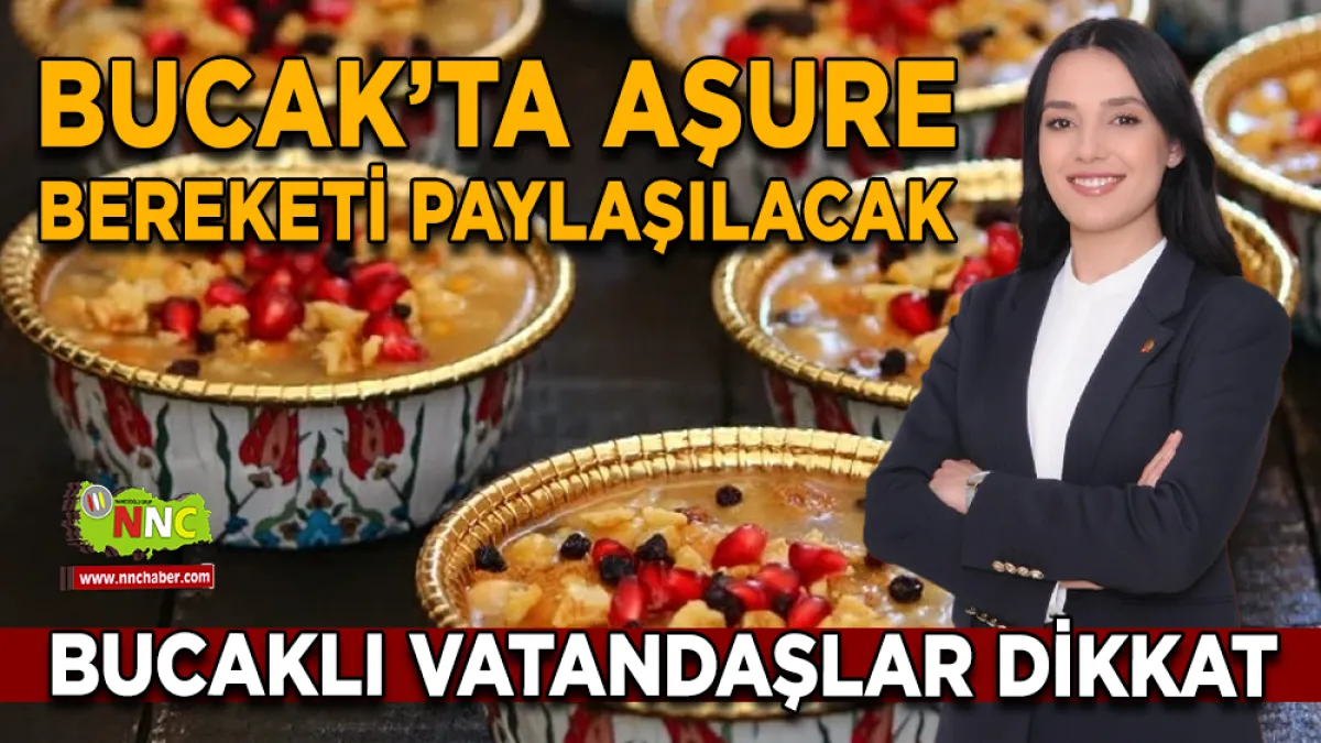 Bucak’ta aşure bereketi paylaşılacak