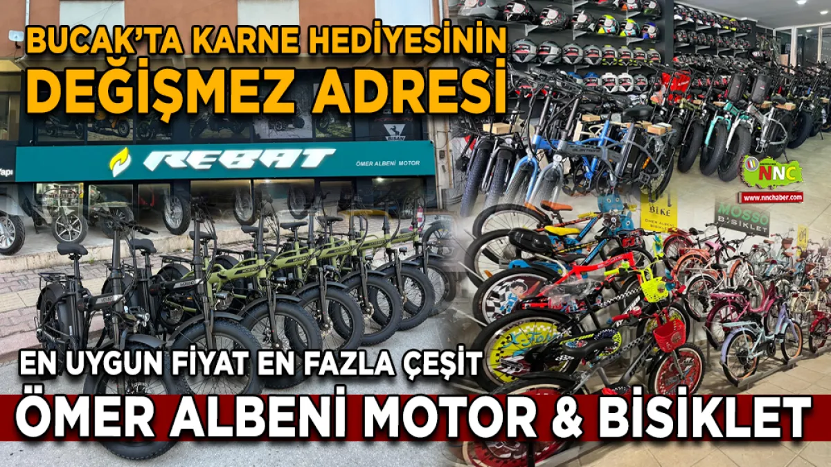 Bucak’ta Karne Hediyesinin Değişmez Adresi: Ömer Albeni Motor ve Bisiklet