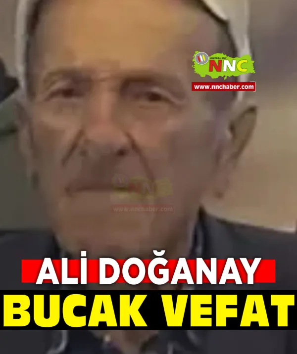 Bucak Vefat Ali Doğanay
