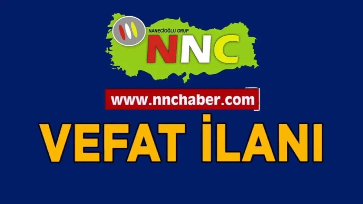 Bucak Vefat Ayşe MUTLUCAN