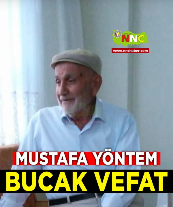 Bucak Vefat Mustafa Yöntem