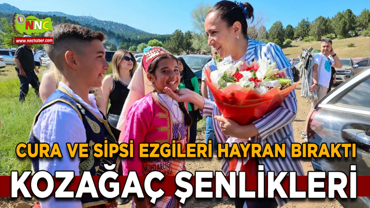 Burdur Çavdır 26. Kozağaç Köyü Cura, Domates ve Yayla Şenlikleri gerçekleştirildi