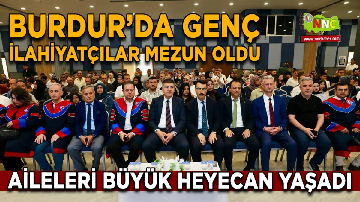Burdur’da genç ilahiyatçılar mezun oldu
