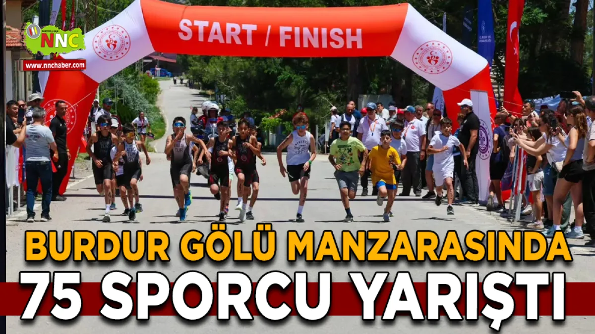 Burdur Karakent’te İlk Kez Duatlon Yarışması Düzenlendi
