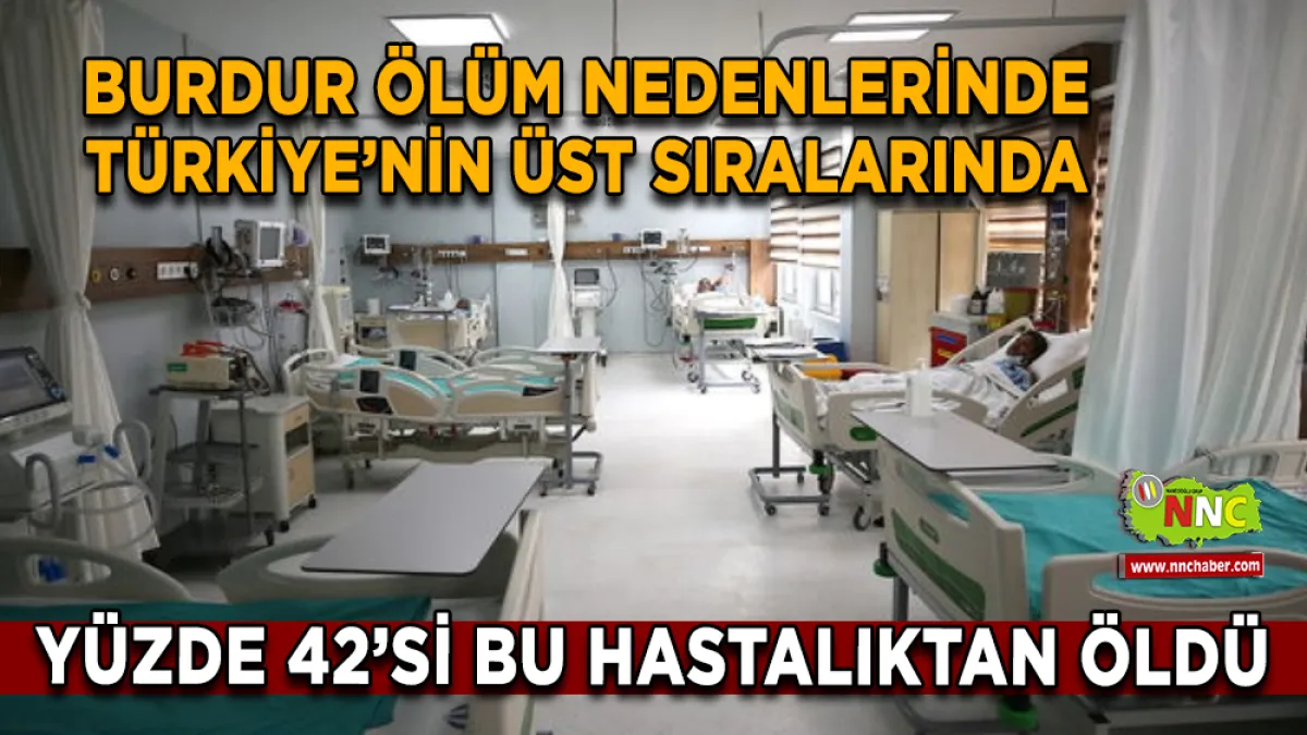 Burdur ölüm nedenlerinde dikkat çeken iller arasında