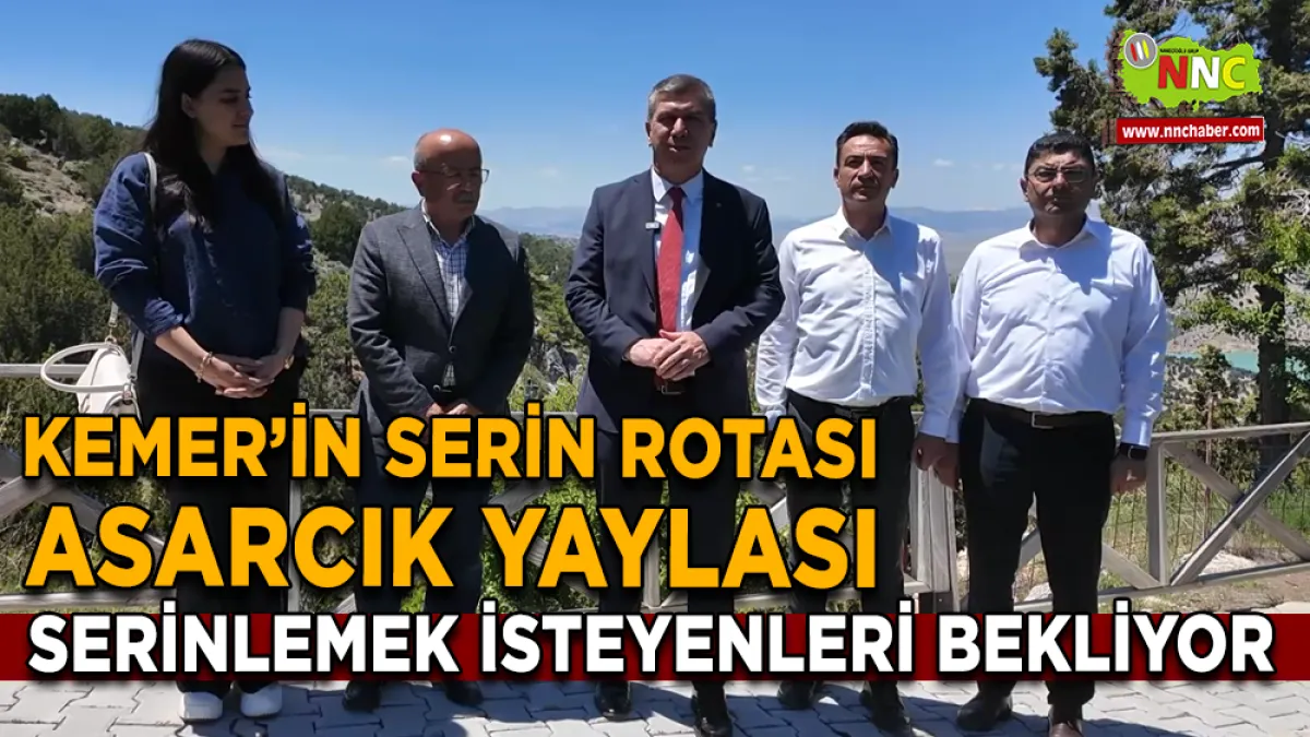 Burdur’un serin rotası Asarcık Yaylası