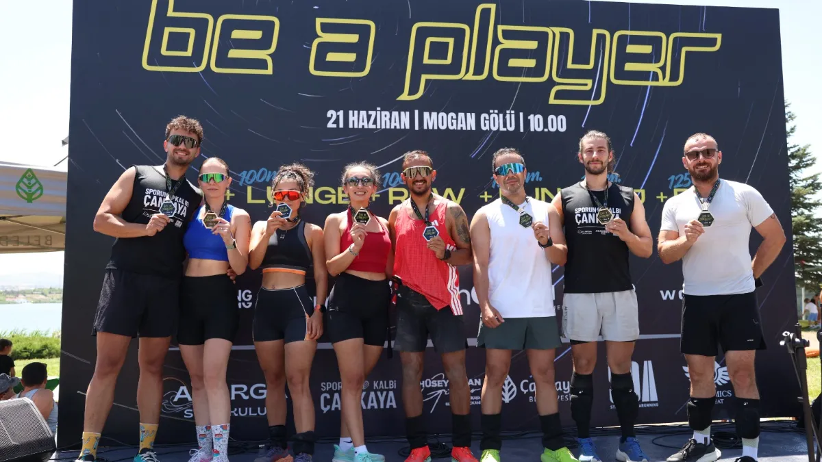 Çankaya’da Spor ve Dayanıklılık Tutkunları “Be A Player Ankara”da Buluştu