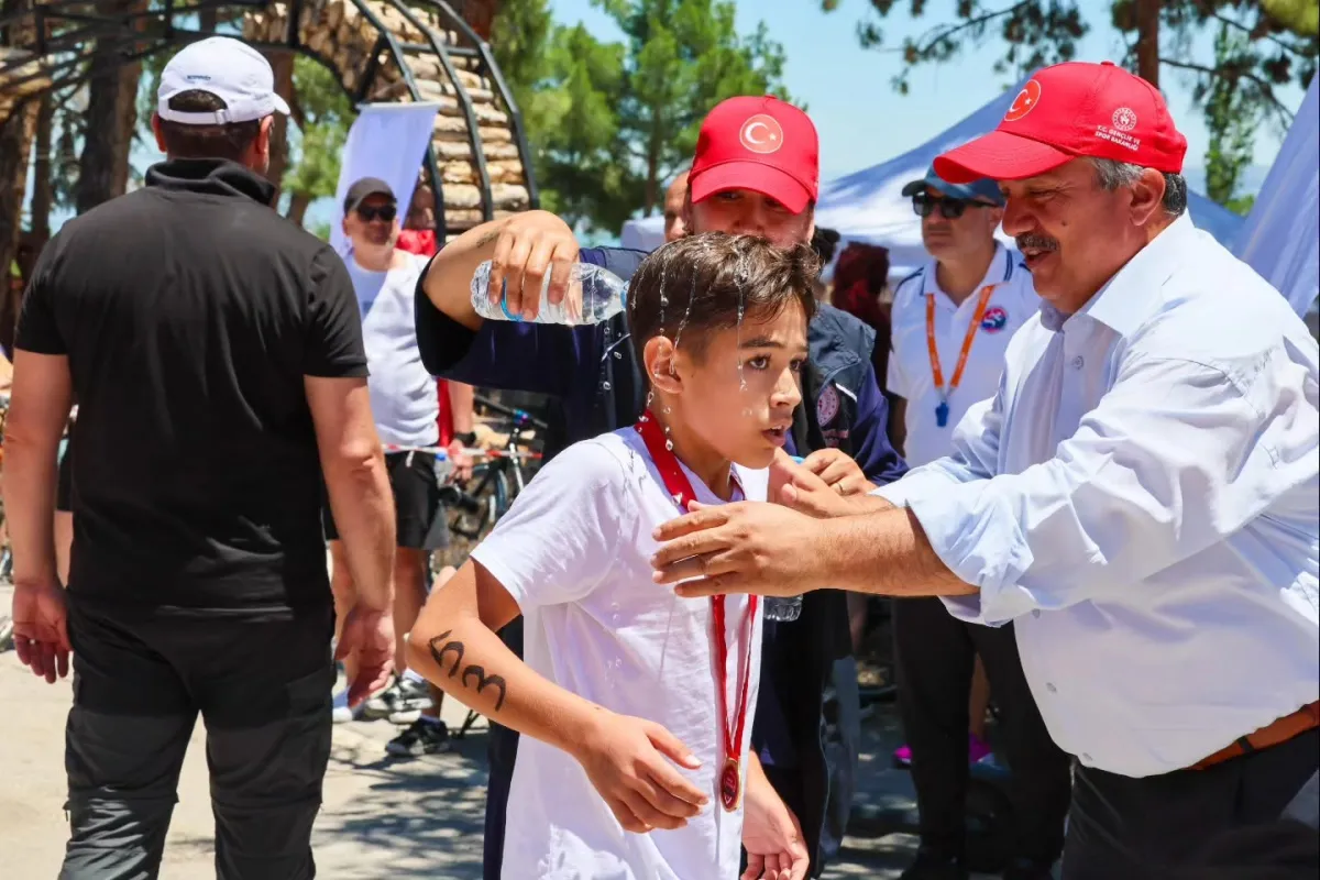 Burdur Karakent’te İlk Kez Duatlon Yarışması Düzenlendi