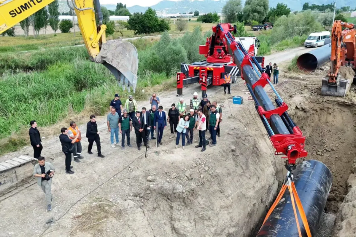 Vali Bilgihan Gölhisar Sulaması Yenileme İnşaatı’nı inceledi