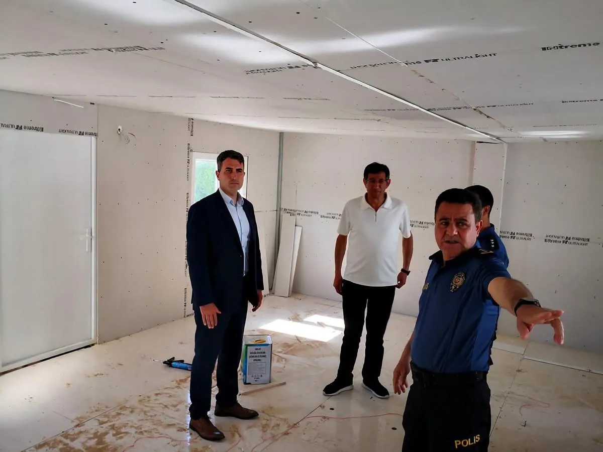 Bucak İlçe Emniyet Müdürlüğü geçici yerleşkeye taşınacak