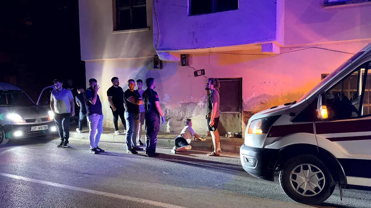 Gazipaşa'da korkunç olay! Metruk binanın penceresinden düştü