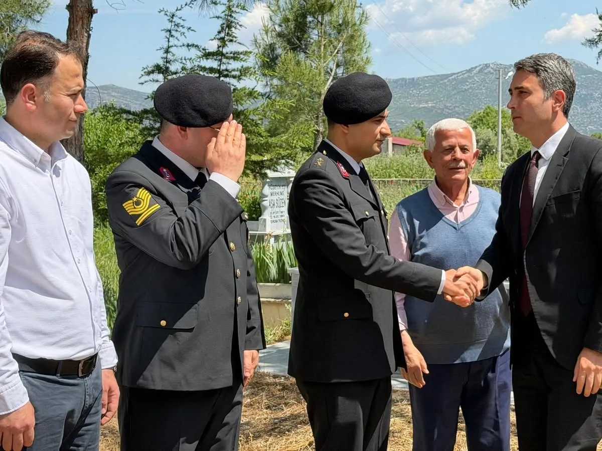 Bucak'ta Jandarma Çavuş Şükrü Onay sene-i devriyesinde kabri başında anıldı