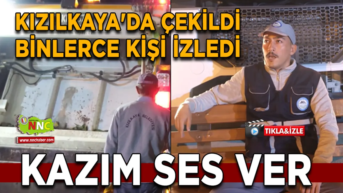Kızılkaya Belediyesi'nin Videosu Sosyal Medyada Büyük İlgi Gördü