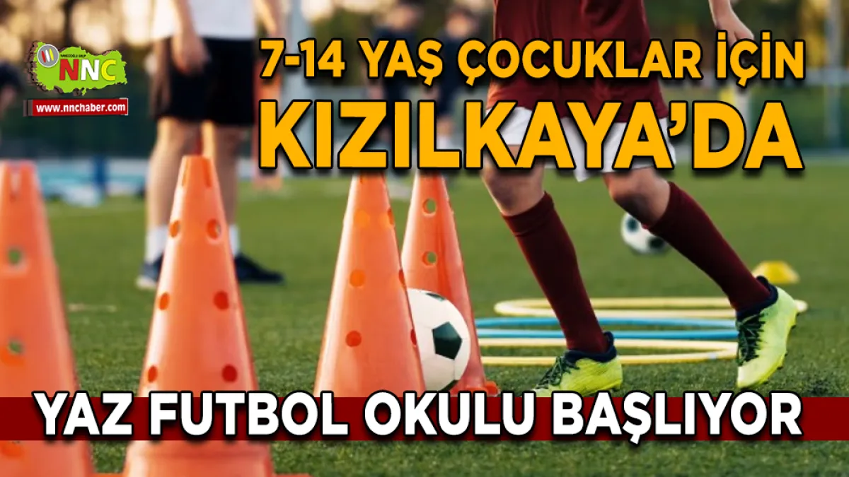 Kızılkaya’da futbol kursu kayıtları başladı