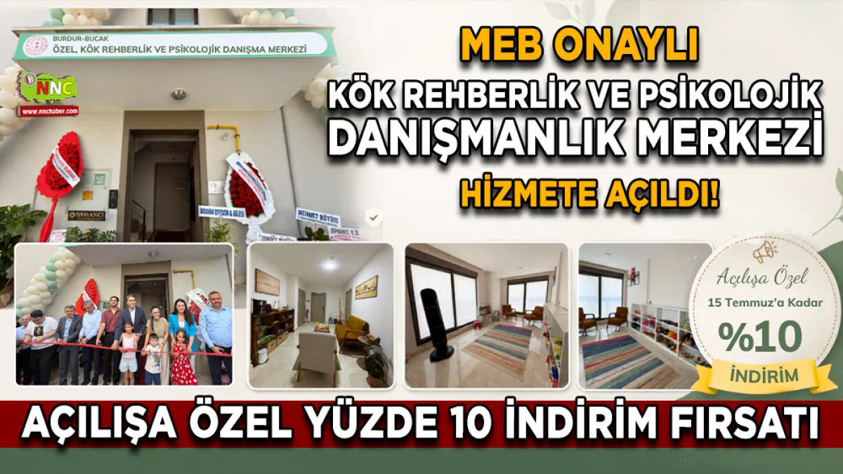 Kök Psikolojik Danışmanlık Merkezi Bucak’ta hizmete başladı