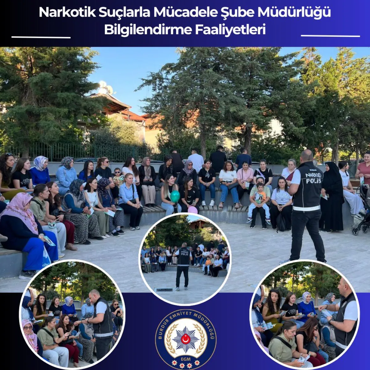 Burdur Emniyeti uyuşturucuyla mücadelede sahada