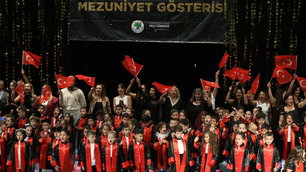 Mamak Belediyesi Kreşlerinde Mezuniyet Coşkusu