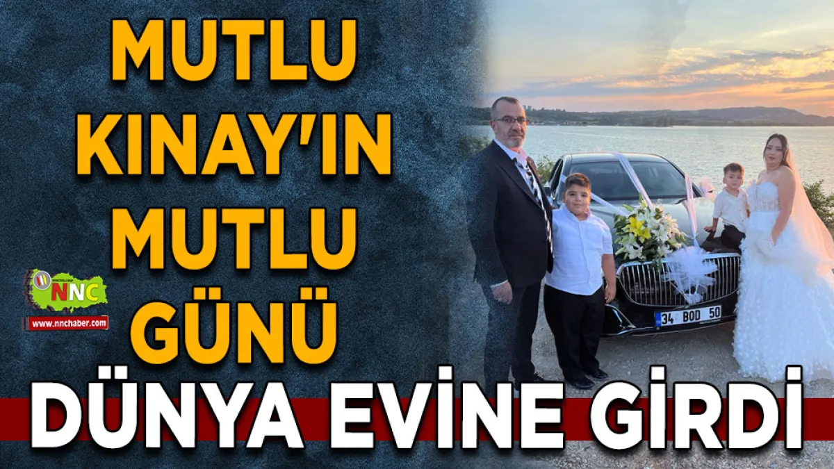 Mutlu Kınay'ın mutlu günü Dünya evine girdi