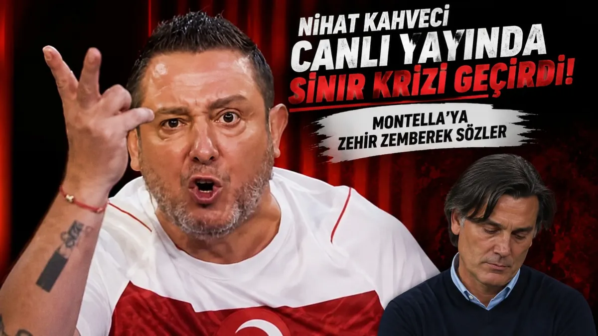 Nihat Kahveci’den Montella’ya Sert Eleştiri