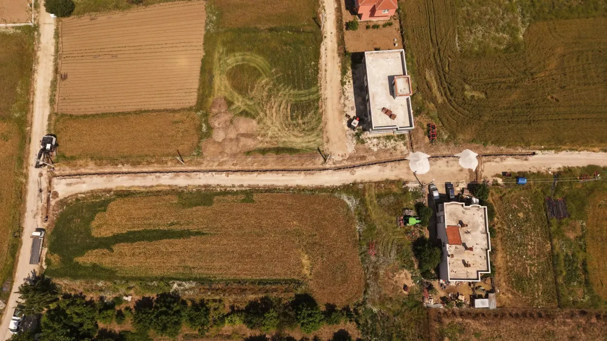 Bucak’ta 450 metrelik içme suyu hattı tamamlandı